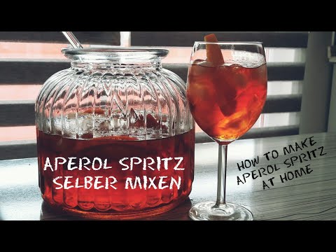 Aperol Spritz - Selber Mixen das klassische Rezept / How to make an Aperol Spritz