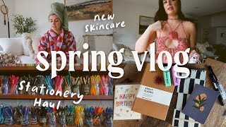 VLOG: back in NYC, stationery haul (new PENS!!) & more