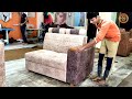 How To Make  L  Sheep Sofa  corner  &amp; Lounger  making   / Corner sofa Design   SOFA DESIGN