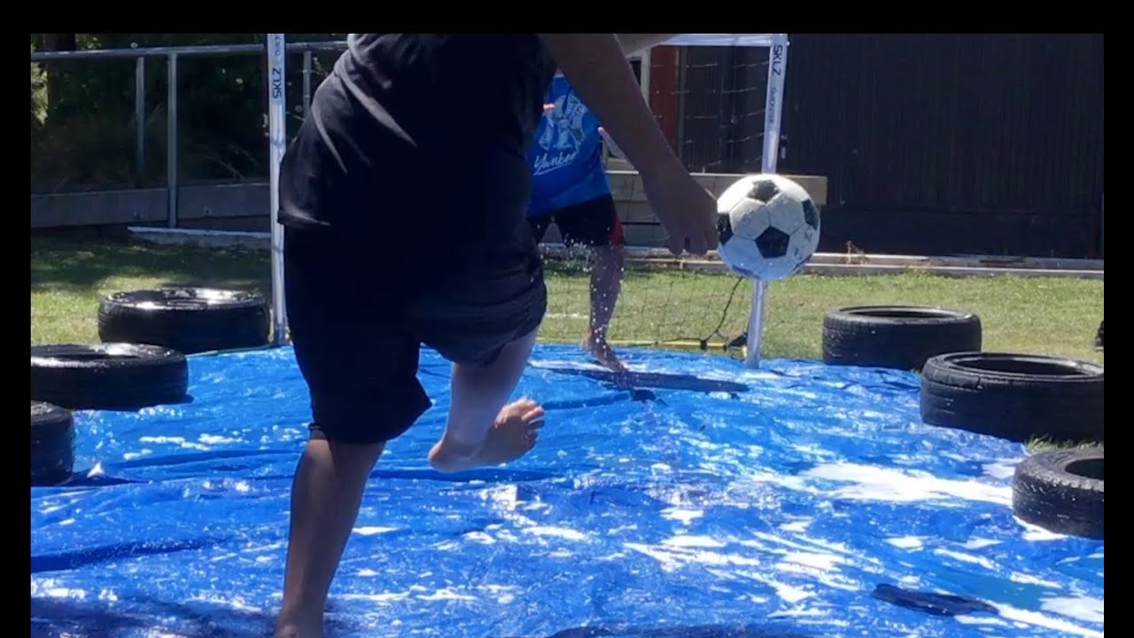 Slip And Slide Football YouTube