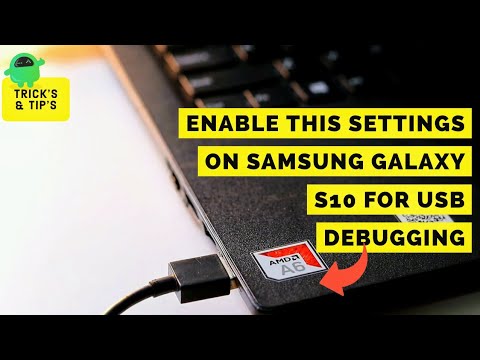 to Enable Debugging on Samsung S10 YouTube