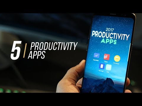 생산성 향상을위한 5 가지 최고의 Android 앱 (2017)