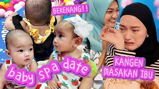 Daily Vlog With Galila Baby Spa Date With Her Cousin