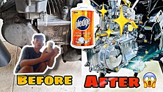 PAANO MAGPAKINTAB NG MOTOR? HOW TO POLISH USING PLEDGE METAL POLISH DIY. screenshot 2