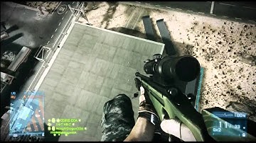 Battlefield 3 | Parachute NO SCOPE - Clip