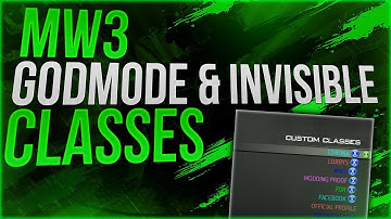 MW3 Godmode & Invisible Classes TU23 2017 [XBOX] [JTAG/RGH]