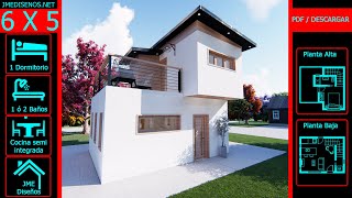 ✅Mini Casa 6 x 5 m / Mini house 6 x 5 m