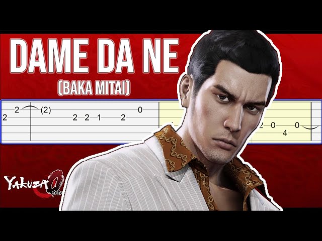 Yakuza - Baka Mitai (Fingerstyle) Blad by u3danchou