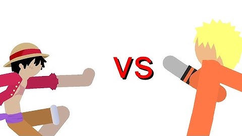 luffy vs Naruto (sticknodes fan animation) #sticknodespro