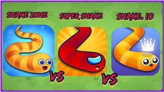 Snake. Io Vs Snake Zone Vs Super Snake Zone Game Comparison! screenshot 5