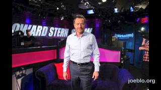 Bryan Cranston on the Stern Show talking about cooking meth with a DEA expert.