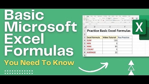 IMPORTANT Excel Formulas Every Beginner Needs