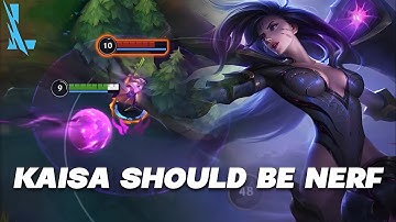 KAISA NEW PATCH IS BROKEN AF ( BUFFED ) - Wild Rift