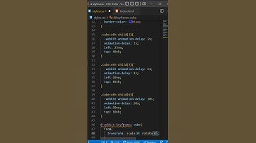 How to make Animated Squares Background : 100 CSS Tricks #htmlcss #coding