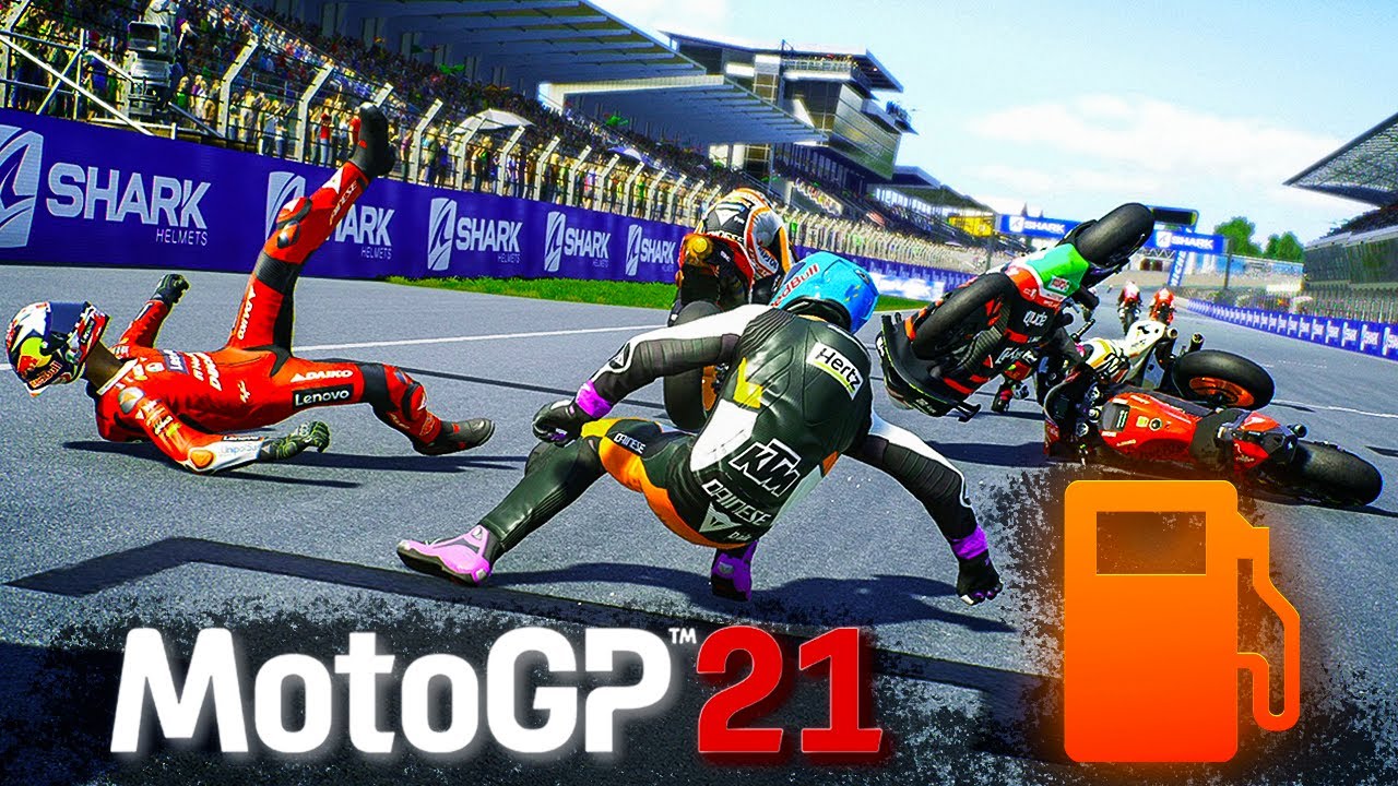 MotoGP 21 - ЗАКОНЧИЛОСЬ ТОПЛИВО НА ПОСЛЕДНЕМ КРУГЕ