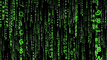 The Matrix Binary Falling Rain Code Screensaver | 8 Hours Screensaver & Live Wallpaper HD! No Audio!