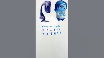 Guess the mixed colors of Inside(part 7) #insideout2 #insideout #colormixing #satisfying #shortvideo