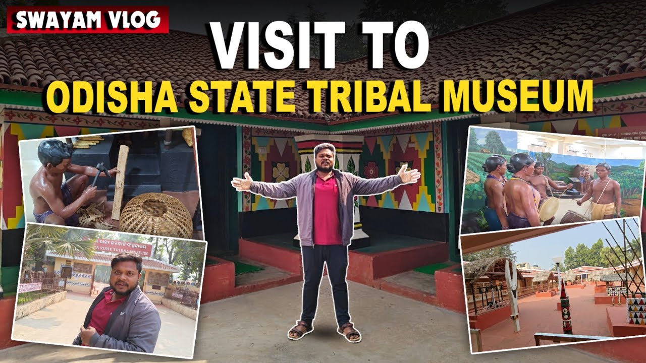 “Odisha Tribal Museum Bhubaneswar 🏹 | Adivasi Culture, Art & History Vlog”
