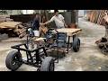 Unexpected Changes From The Old Electric Car Frame  Design Idea Of ​​Electric Car Made From Wood