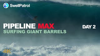 Surfing Pipeline's Giant Barrels | PIPELINE MAX | DAY 2