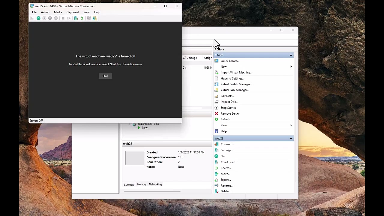 Full server backup and restore