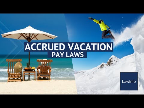 Video: For What Period Of Work Are Vacation Pay Accrued