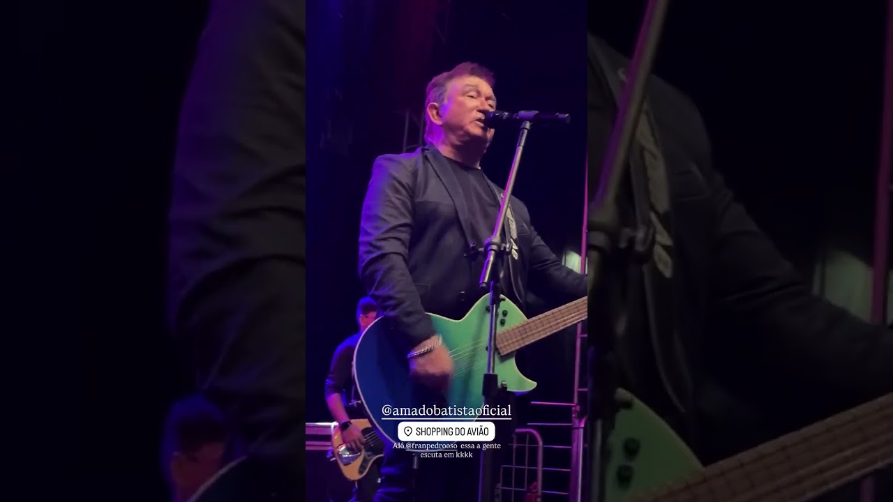 Amado Batista Secretária é show Contagem MG - 2026