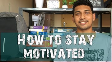 How to stay motivated #Roshen Akthar