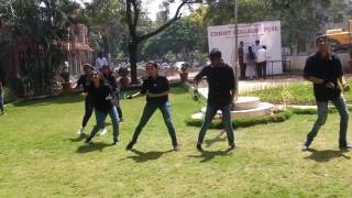 Flash mob at Christ College, Pune