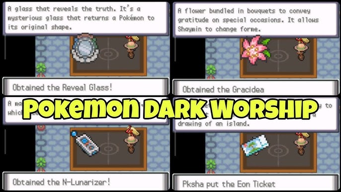 O NOVO POKEMON LUTADOR - POKEMON SUPER DARK WORSHIP #3 BETA TESTER