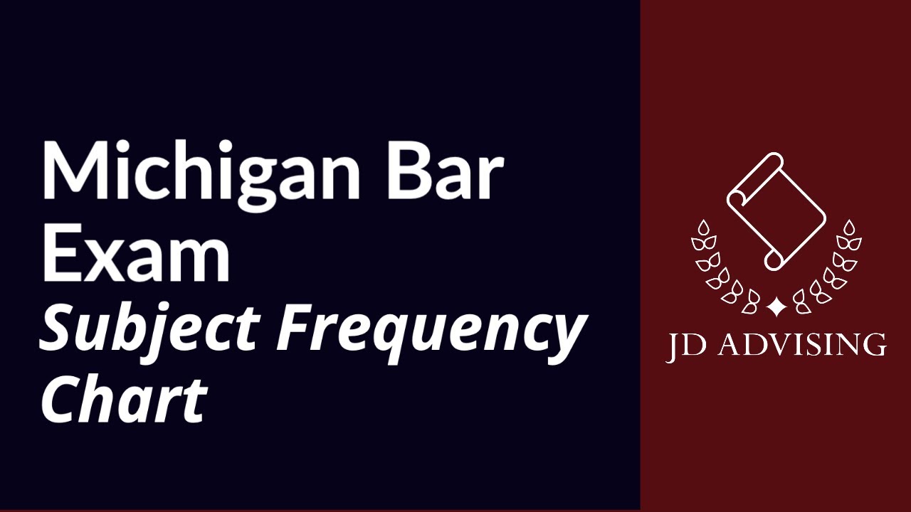 michigan bar exam essay frequency chart