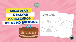 Como usar e salvar os seus desenhos em PDF e PNG no Inkscape