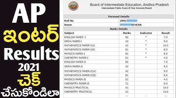 AP inter Results  | How to Check Inter Results online Andhra Pradesh | Latest News