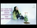 IU- I GIVE YOU MY HEART OST CRASH LANDING ON YOU|MALE VERSION