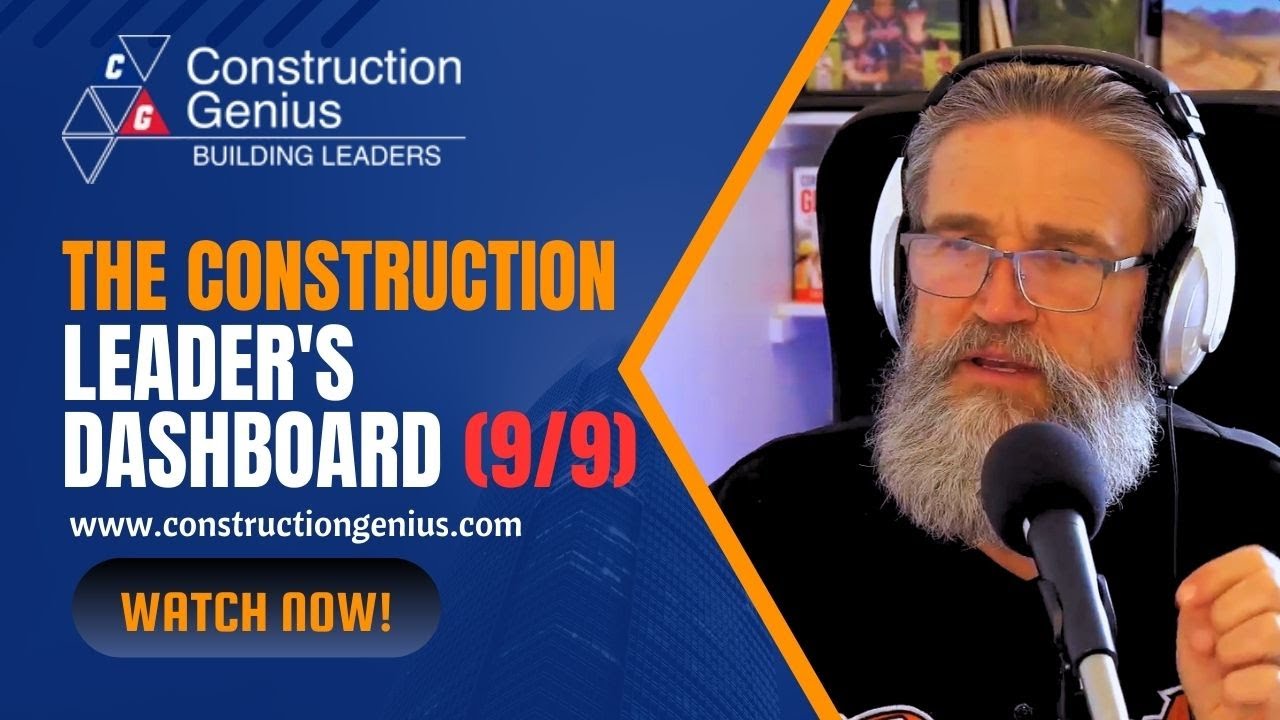 Development Opportunities - The Construction Leader's Dashboard (9/9)