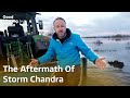 Watch the moment GMB reporter takes part in flood rescue live on air |Good Morning Britain