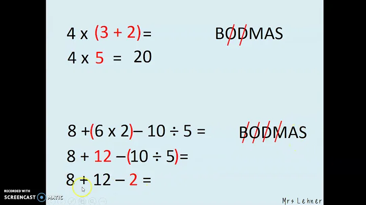 Order of Operations 2020