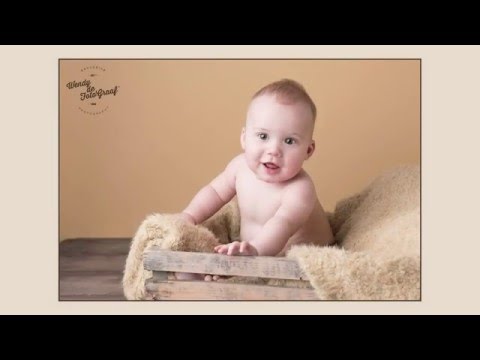 Video: Attractie Voor Een Fotoshoot Van Baby's