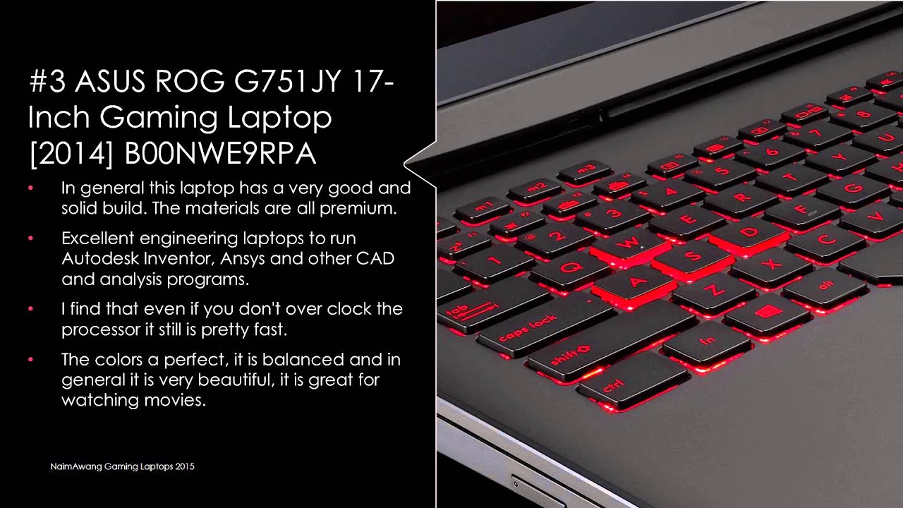 Top 5 Asus G751 Best Gaming Laptops 15 Youtube