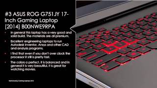 Top 5 Asus G751 Best Gaming Laptops 2015
