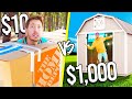 OVERNIGHT SURVIVAL CHALLENGE *HOME DEPOT ITEMS ONLY*