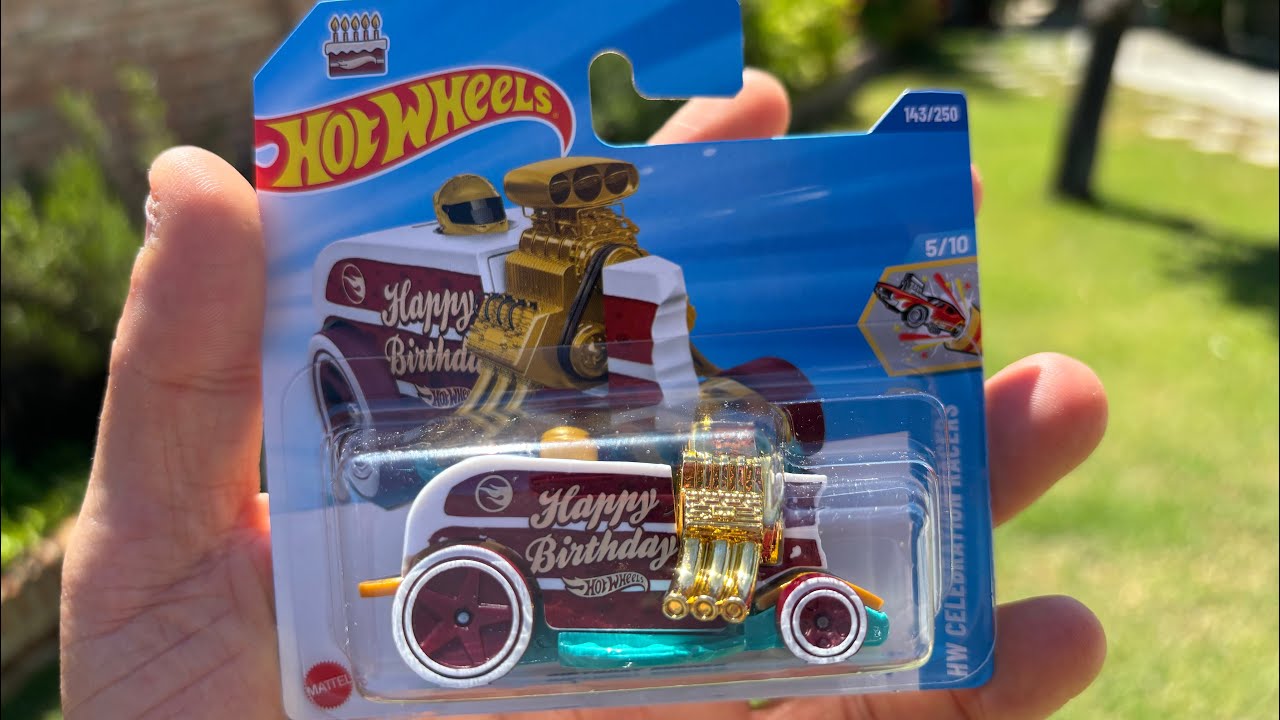 Birthday Burner Treasure Hunt Caja G 2025 Hotwheels - YouTube