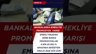 Bankalar Yarişta I Emekli̇ Maaşi I Emekli̇ Promosyon I Emekli̇ Son Daki̇ka Haberleri̇