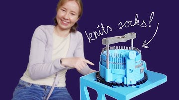 Learning to use my 3D printed sock knitting machine (it humbled me)