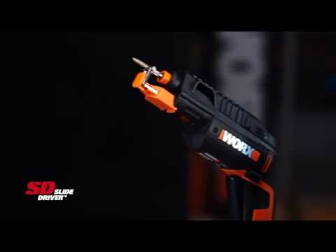 WORX WX255 SD AKKUSCHRAUBER MIT SCHRAUBENHALTER -Deutsch - www.worx.com