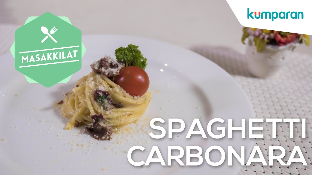 Resep Spaghetti Carbonara  Masak Kilat - YouTube