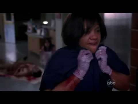 Grey's Anatomy Season Finale 6 - Miranda Bailey, Charles Percy and Mary on the elevator!