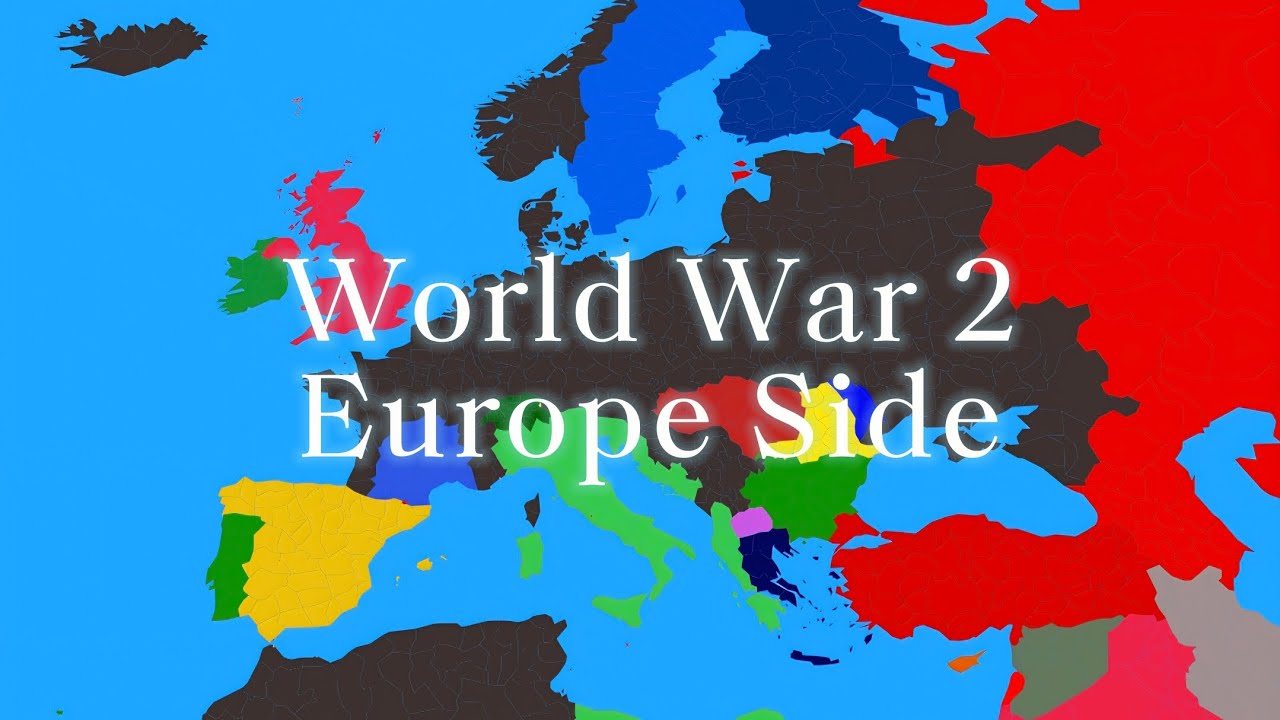 World Provinces World War 2 European Side