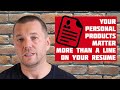 M132: Your pet projects are the best contribution to your resume