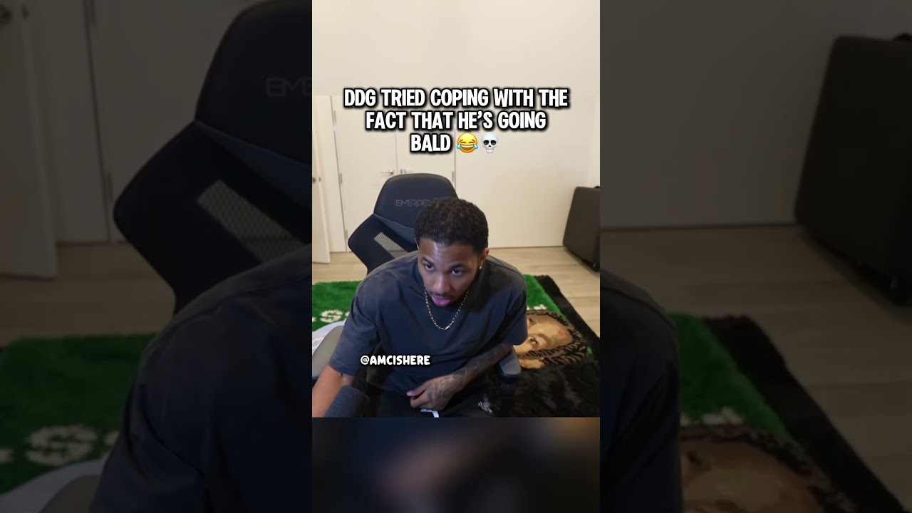 DDG tried coping with the fact that he’s going bald 